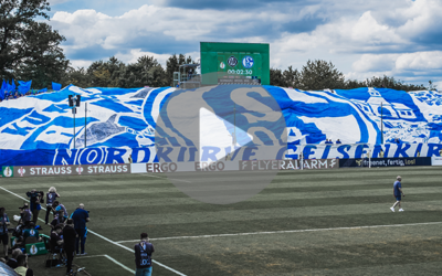 Nordkurve Gelsenkirchen: Choreo beim VfR Aalen